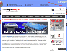 Tablet Screenshot of championshop.nl
